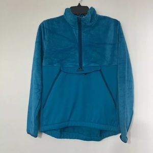 Adidas Women's Long Sleeve Team Issue 1/2 Zip Top (Blue)